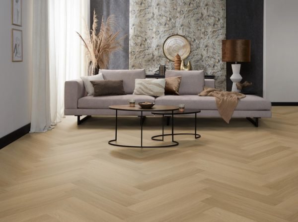 All-in Deal Ambiant Spigato Estino Visgraat Dryback Warm Oak 1614 PVC vloer - Afbeelding 2